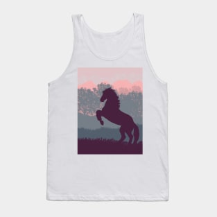 Rearing horse Tank Top